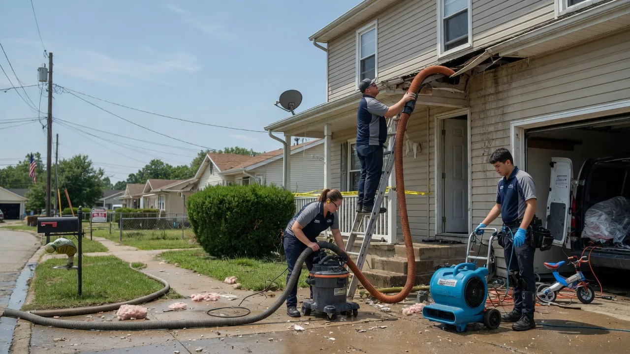 Water Damage Restoration in Forksville, PA near me